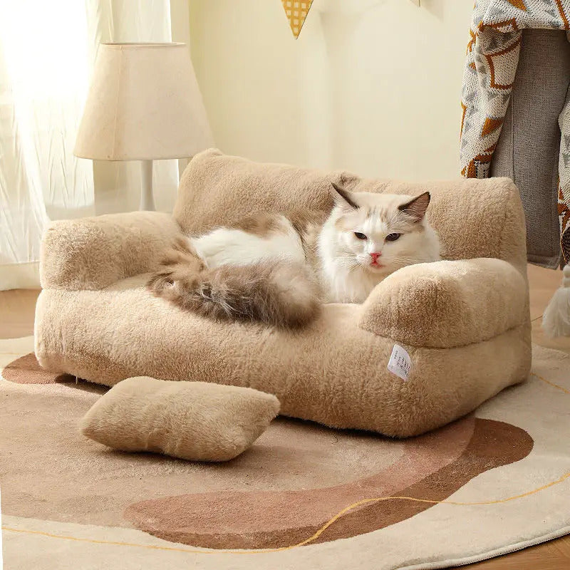 WolPet™ Divan Confortable et Chaud pour Animaux de Compagnie